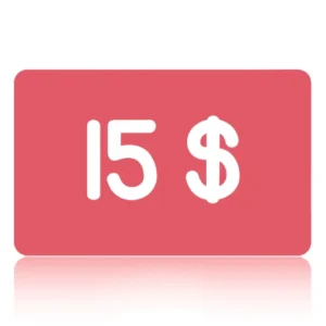 Certificat-cadeau 15$