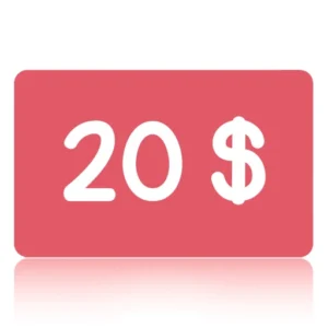 Certificat-cadeau 20$